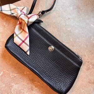 Coach Black Leather Women's Bag